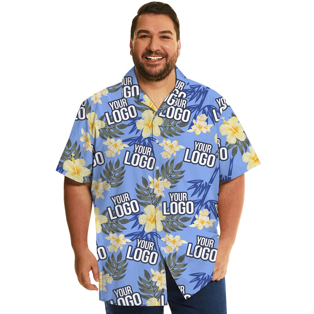 Custom Logo Corporate Tropical Shirt For Teams - variant image 1