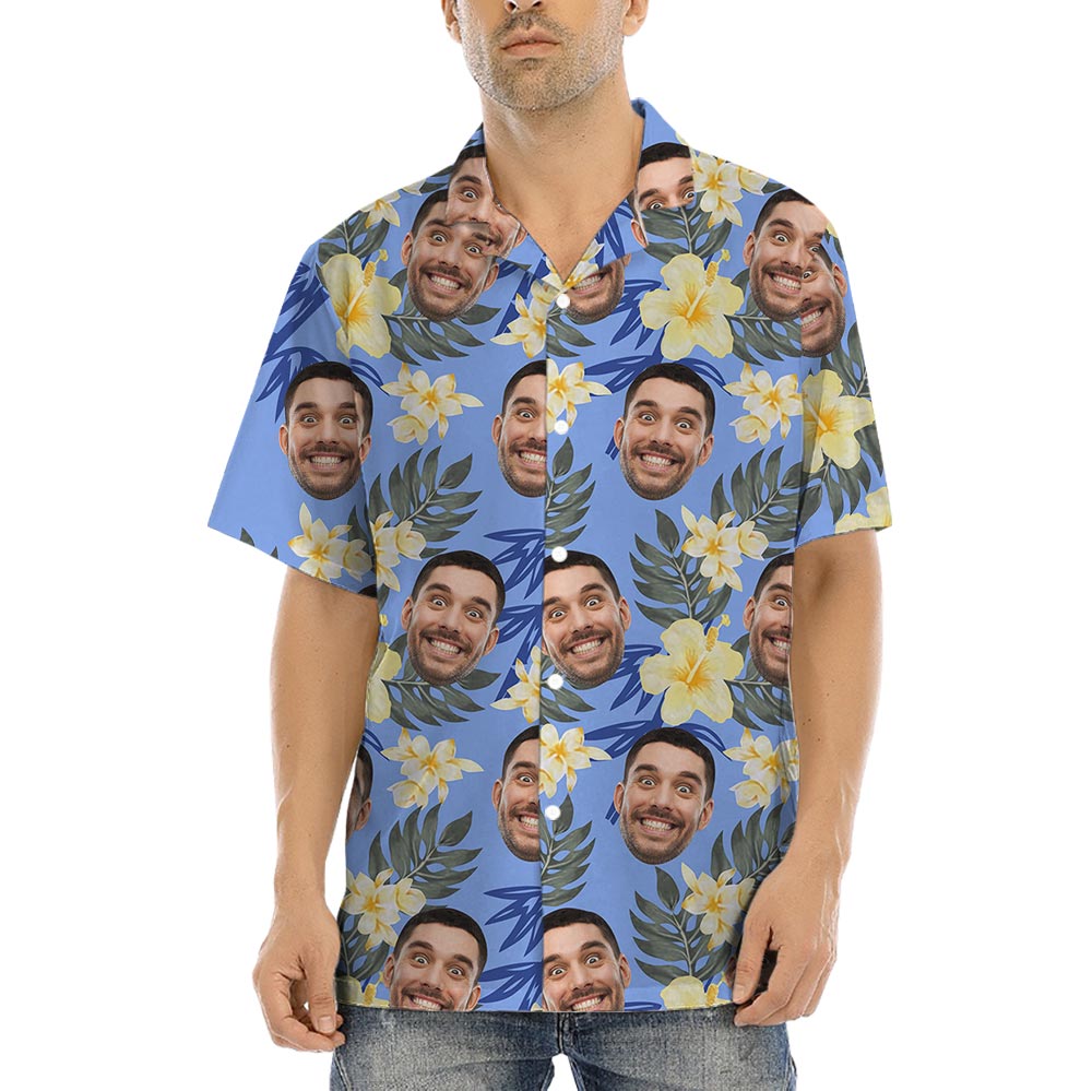 Custom Logo Corporate Tropical Shirt For Teams