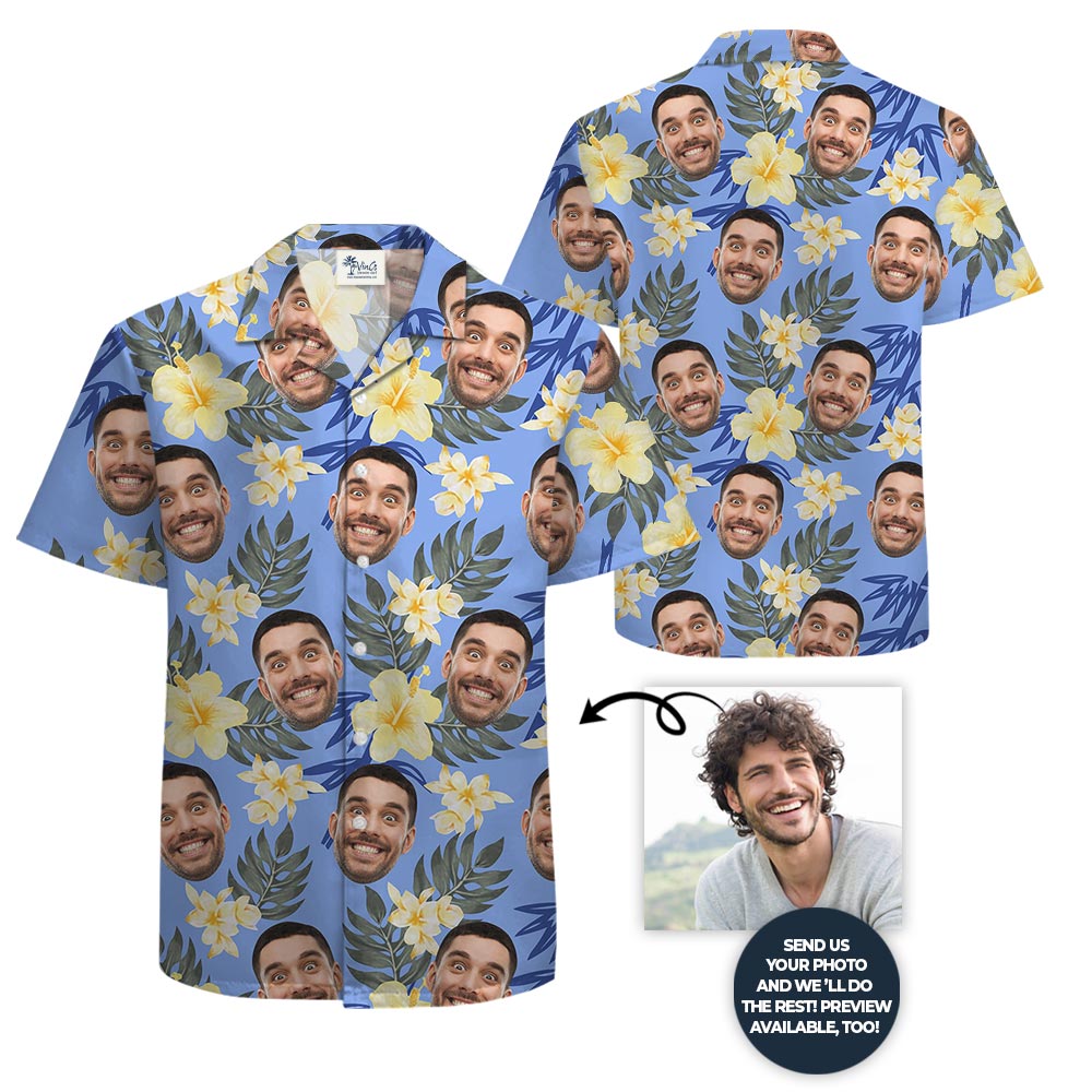 Custom Logo Corporate Tropical Shirt For Teams