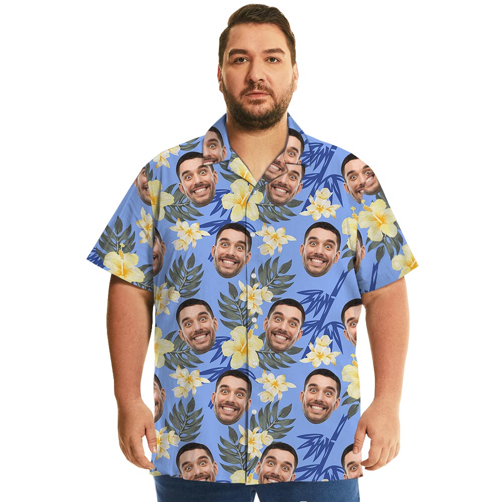 Custom Logo Corporate Tropical Shirt For Teams