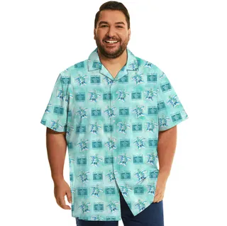 Sea Turtle Custom Logo Hawaiian Shirt With Preview