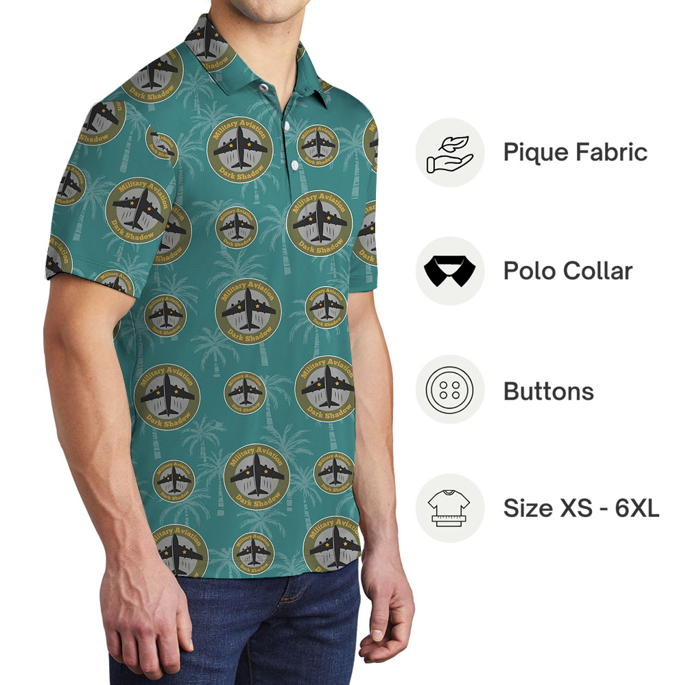 Custom Your Own Logo On Beach Polo Shirts
