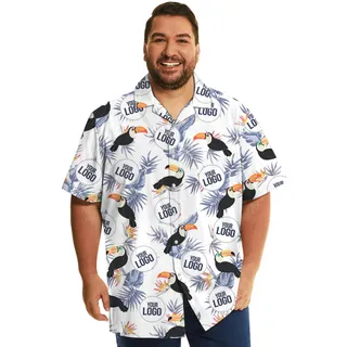 Unique Toucan Tropical Men's Shirt Custom Logo