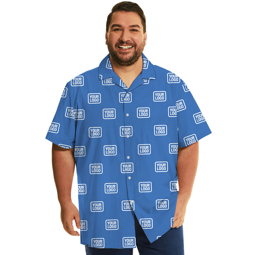 [9 Colors] Custom Multiple Logos Hawaiian Shirts For Group - variant image 1