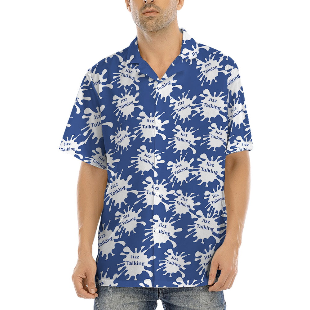 Jizz Talking Logo Hawaiian Shirt - variant image 1