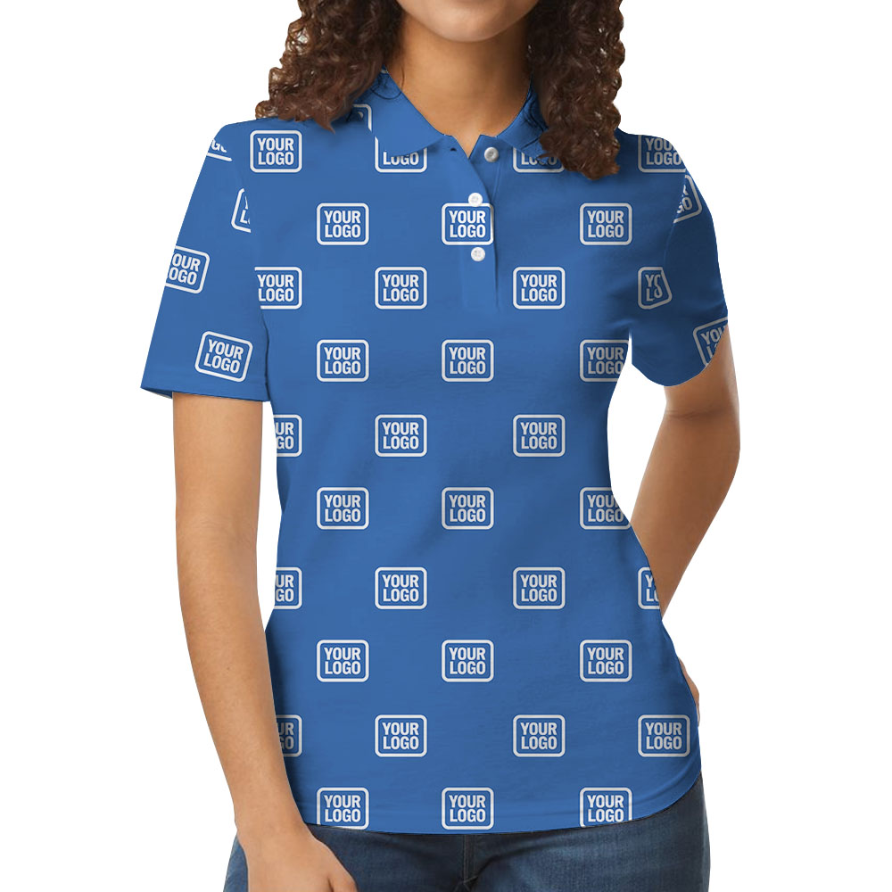 [9 Colors] Custom Logo Or Face On Polo Shirts With Preview