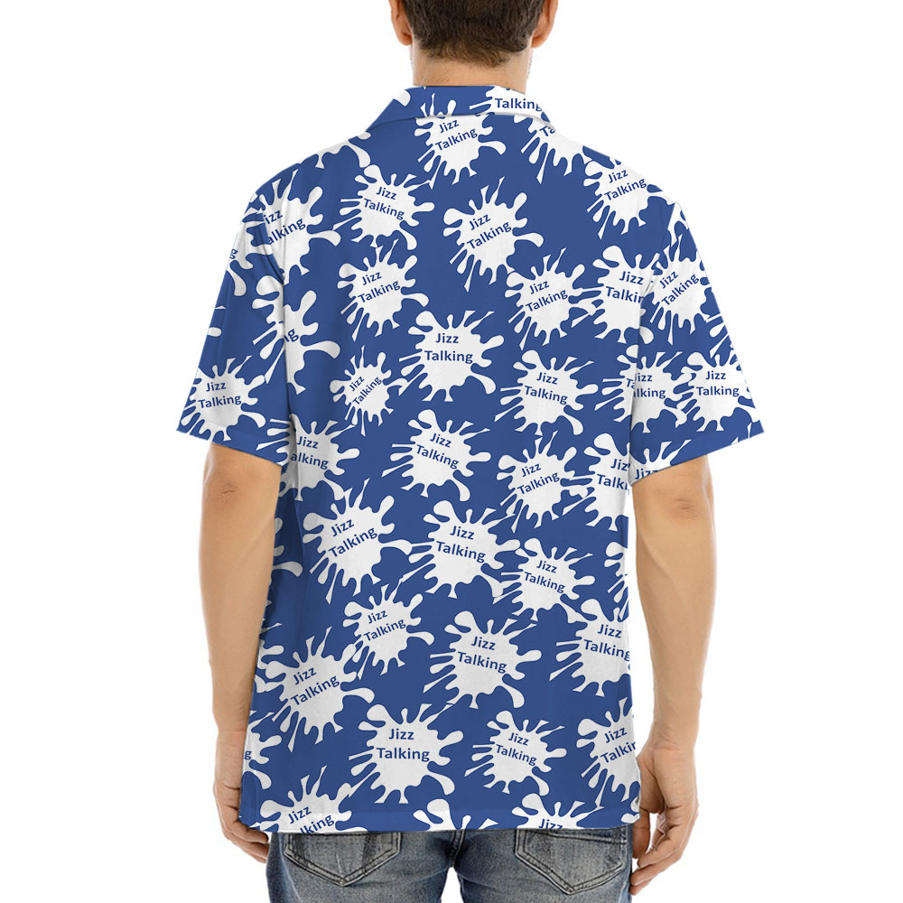 Jizz Talking Logo Hawaiian Shirt