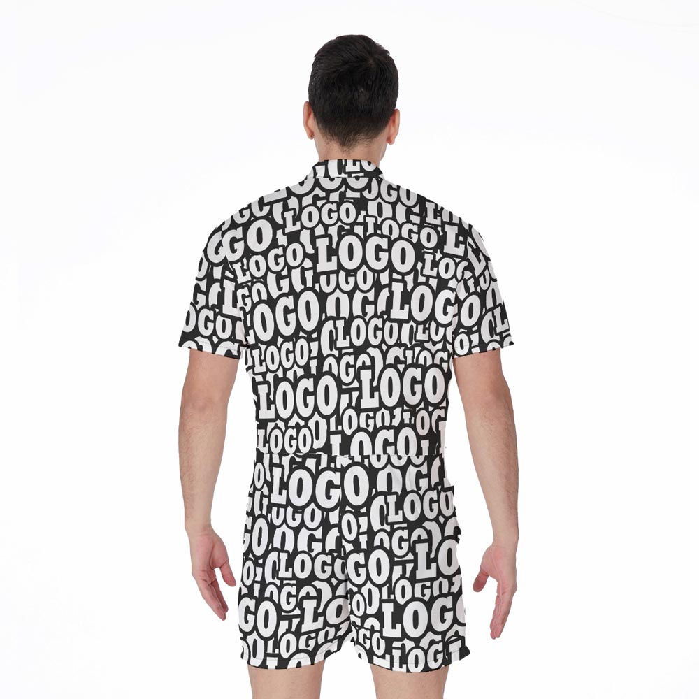 Men's Romper With Custom Company Logo