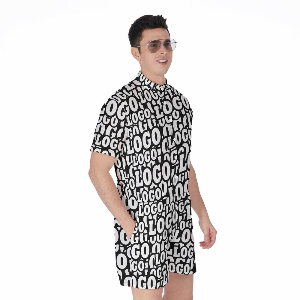 Men's Romper With Custom Company Logo