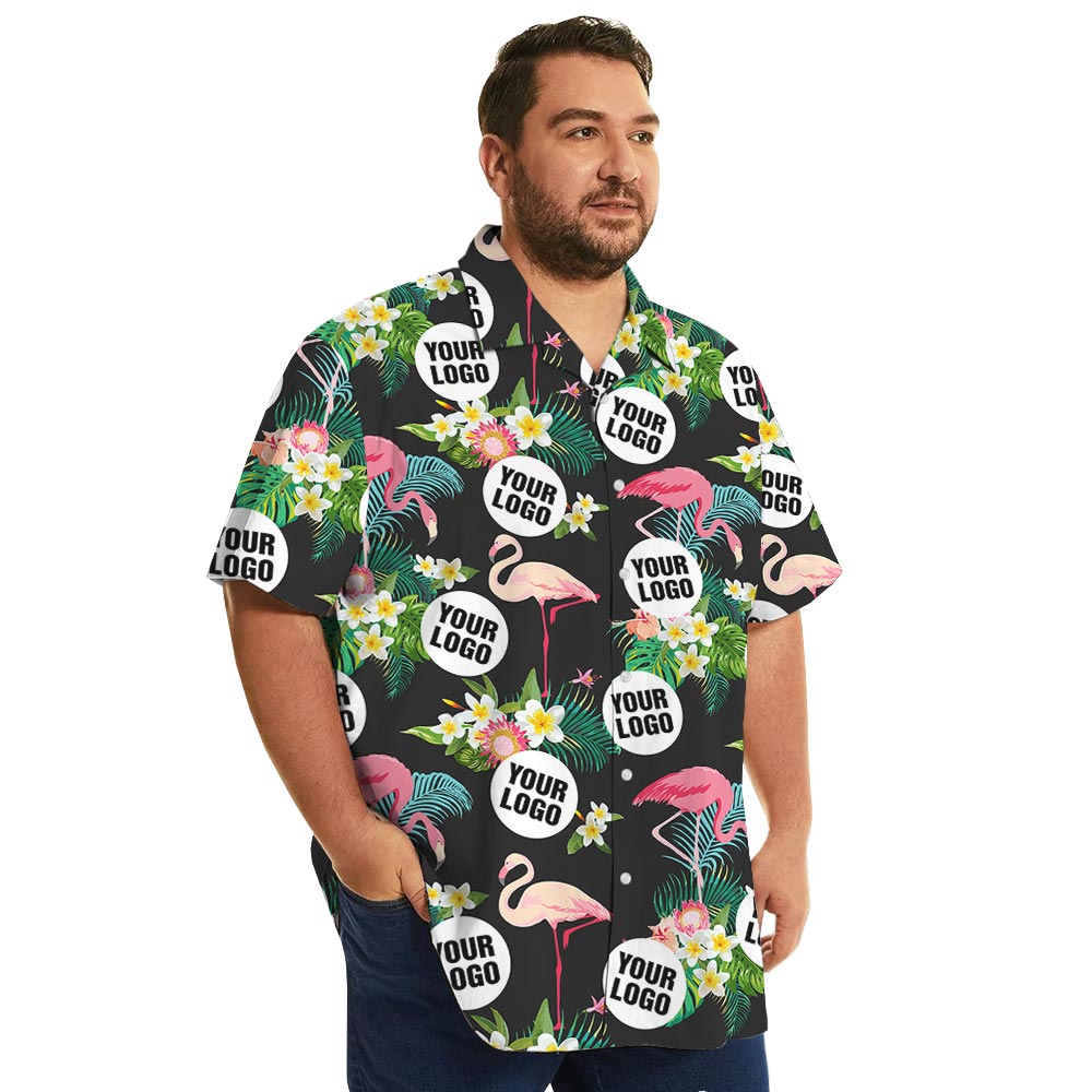 Customize Hawaiian Shirt With Company Logo Oversized