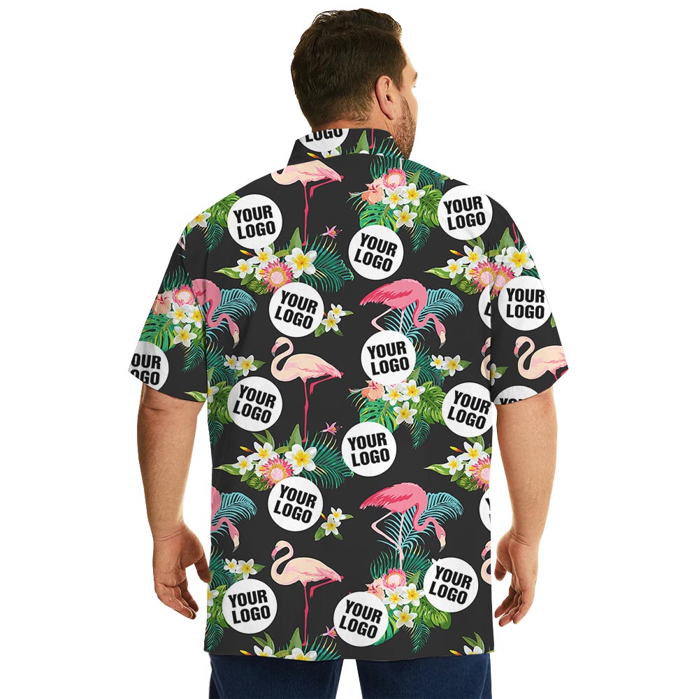 Customize Hawaiian Shirt With Company Logo Oversized