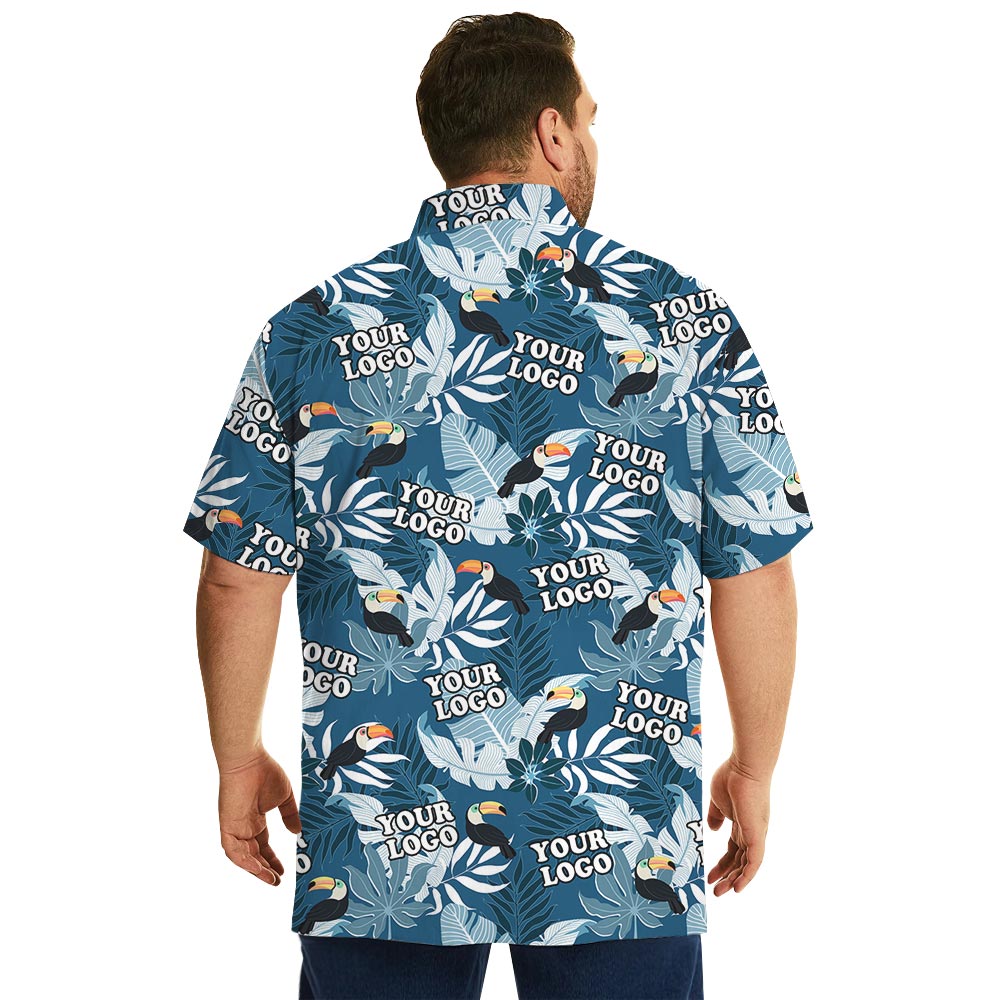 Funny Custom Logo Toucan Plus Size Hawaii Shirt