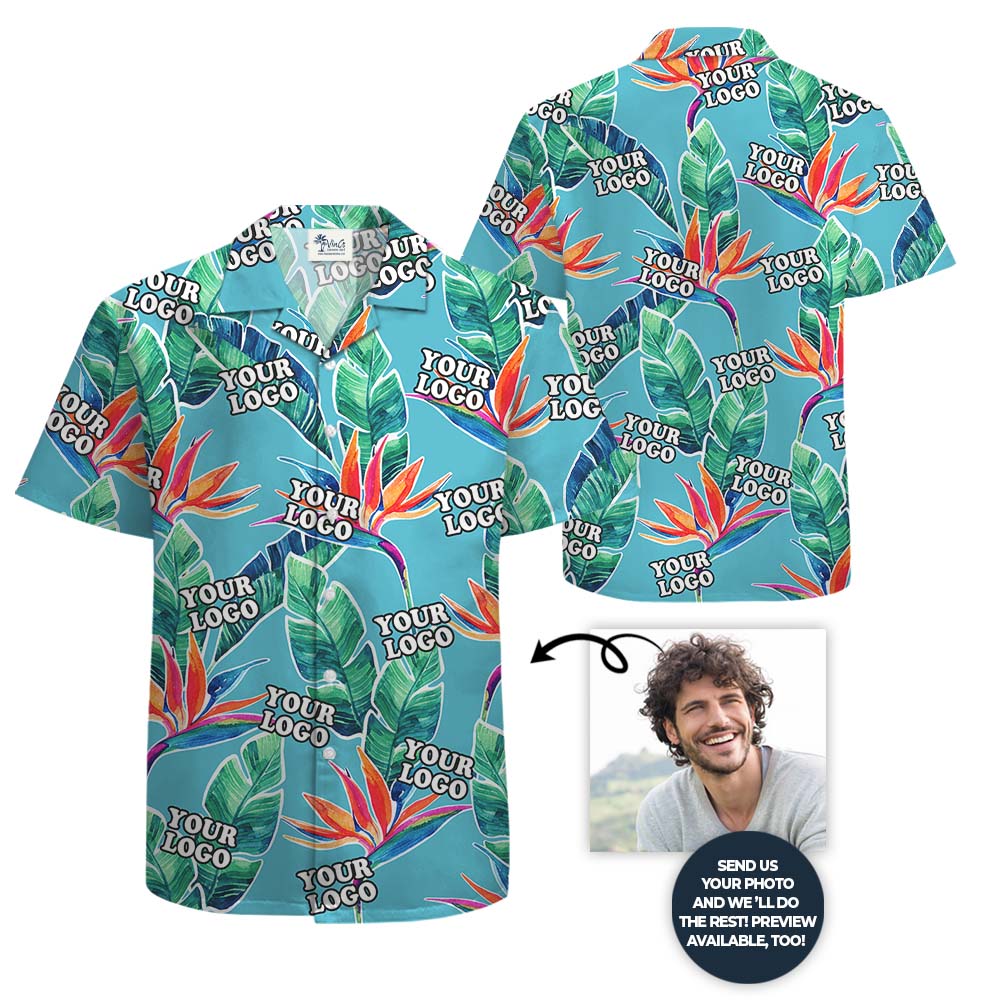 Design Your Own Hawaiian Shirt With Custom Logo