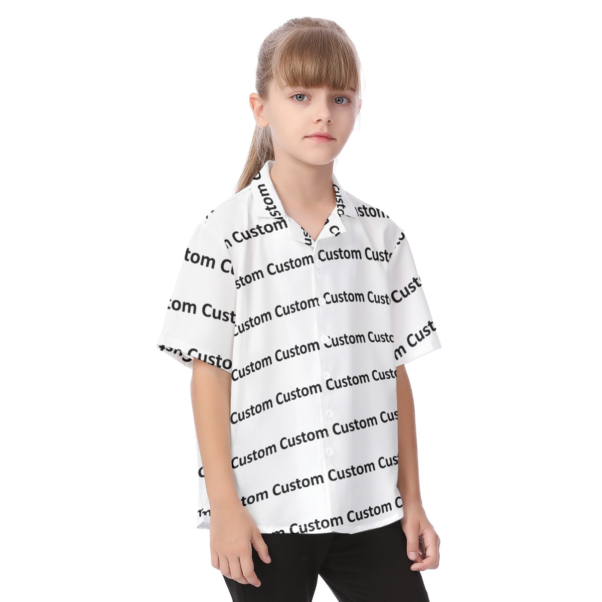 Custom Hawaiian Shirt For Kids 100% Cotton | Design Your Own