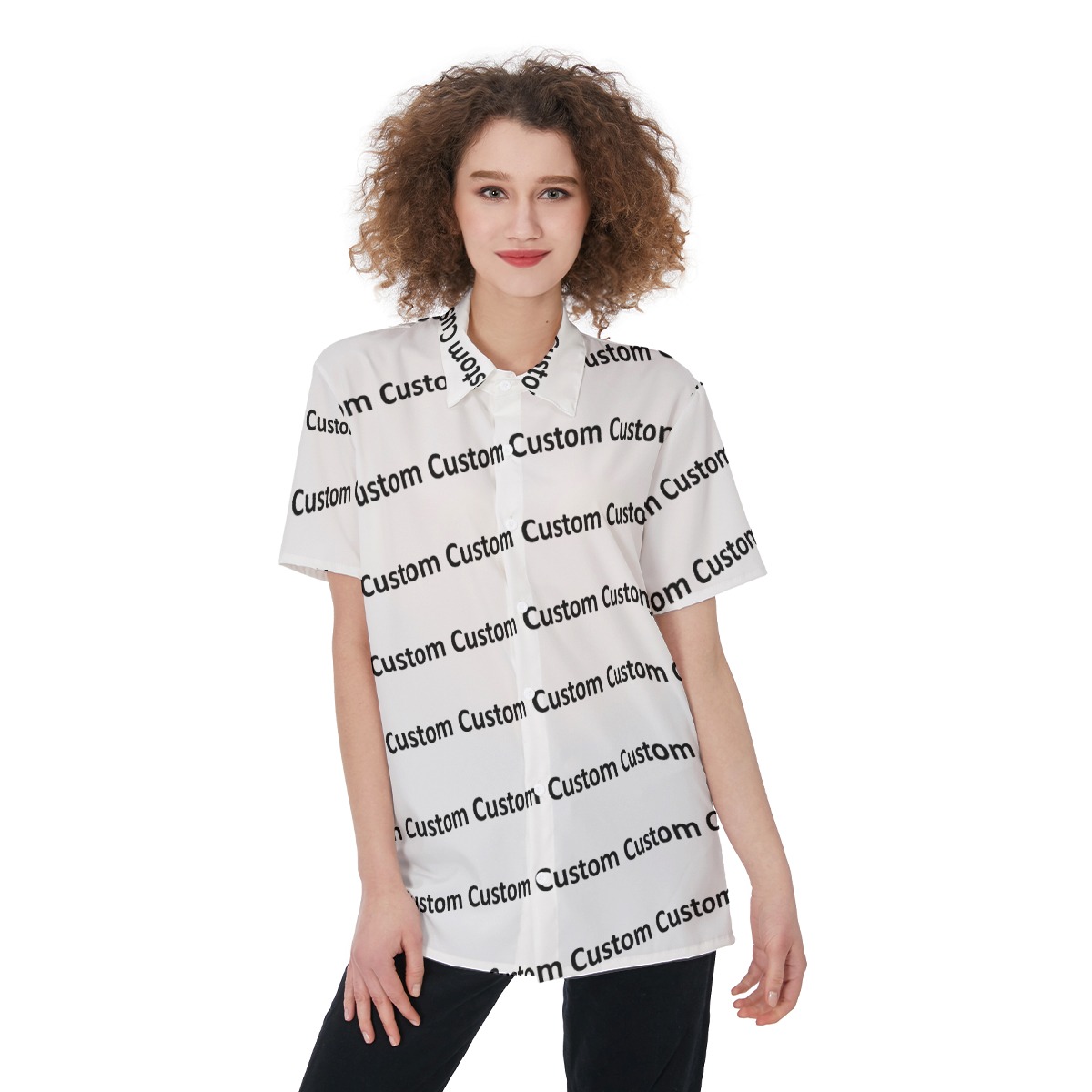 Fully Custom Hawaiian Shirt For Women | Design Your Own - variant image 1