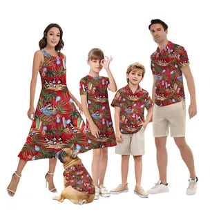 Mickey Steamboat Willie Christmas Matching Family Hawaiian Outfits