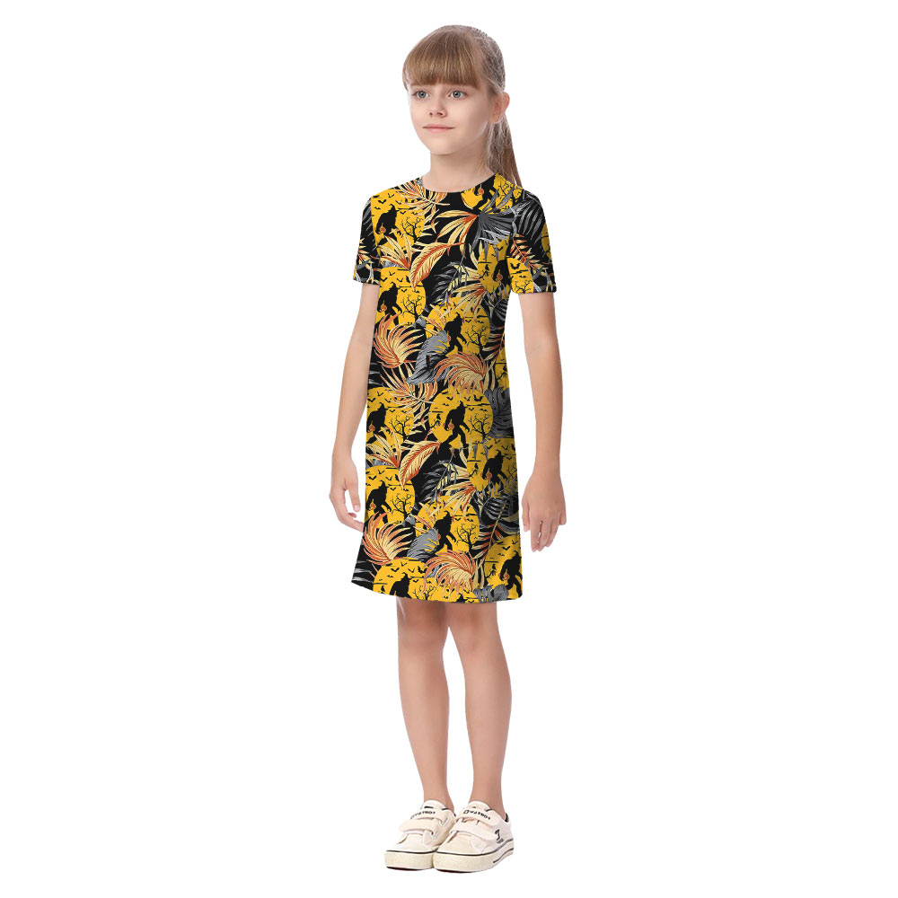 Halloween Sasquatch Matching Hawaiian Outfits For Family
