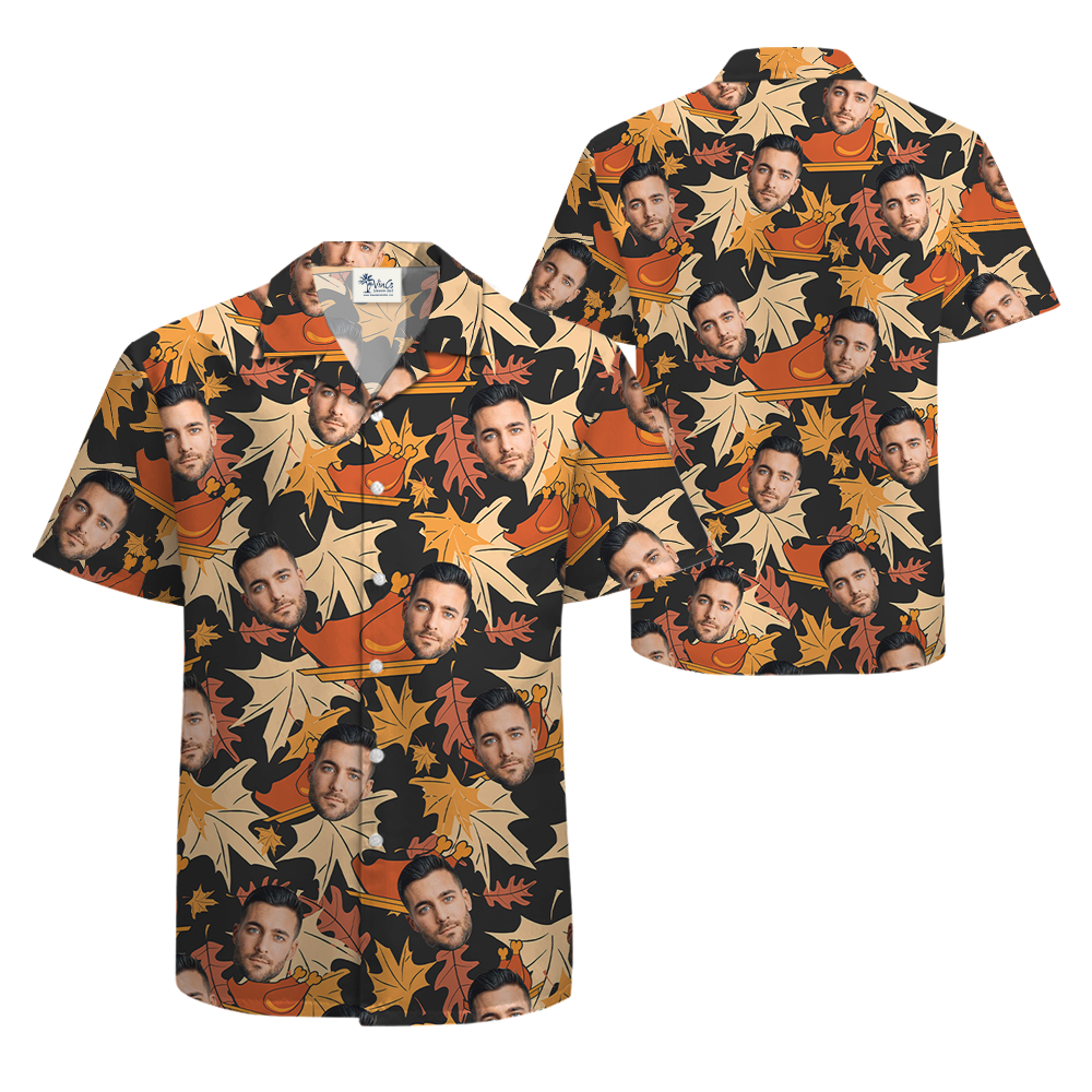 Custom Face Dog Hawaiian Shirt With Preview