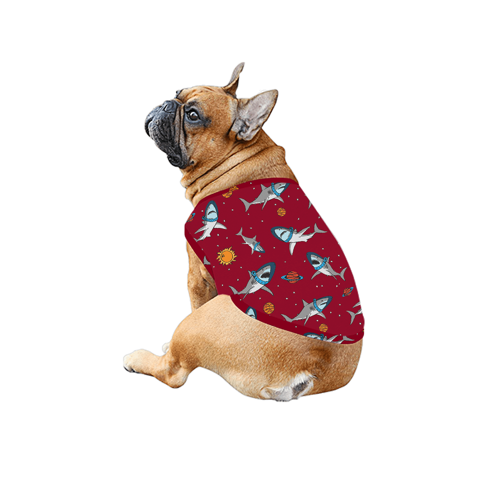 Astronaut Shark Matching Hawaiian Shirts For Family