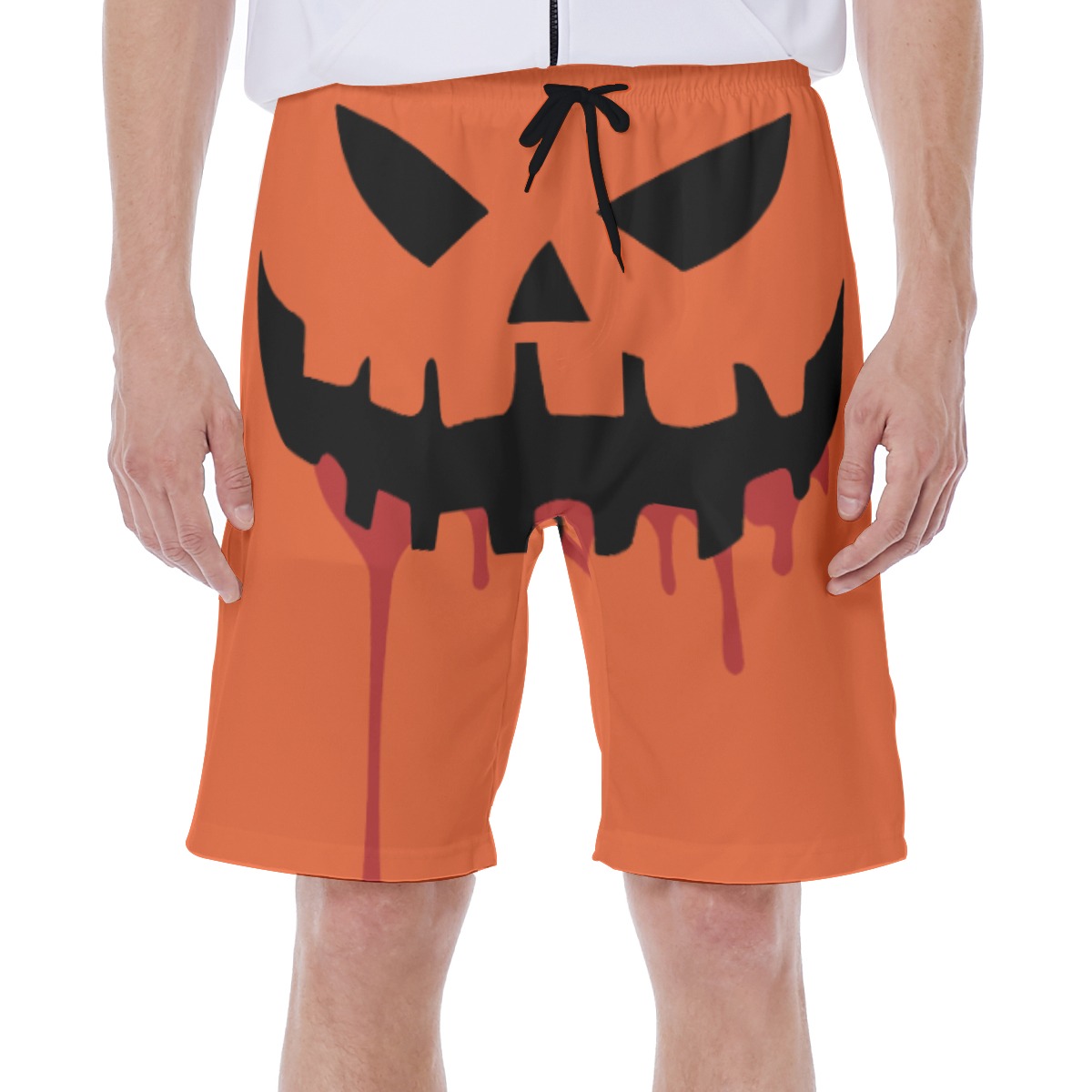 Halloween Pumpkin Costume Swim Trunks - variant image 1