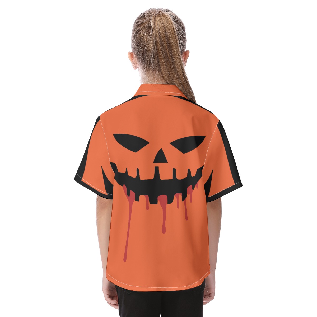 Jack o' Lantern Costume Halloween Kid's Shirt