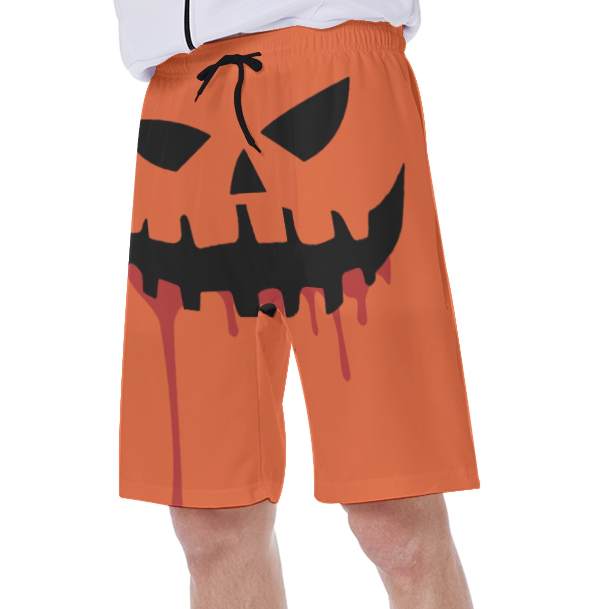 Halloween Pumpkin Costume Swim Trunks