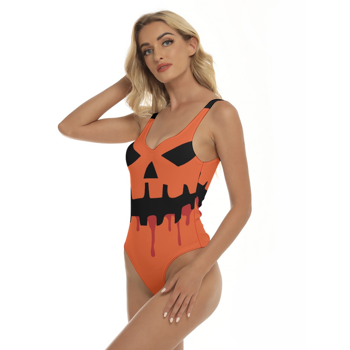 Costume Scary Pumpkin Swimsuit
