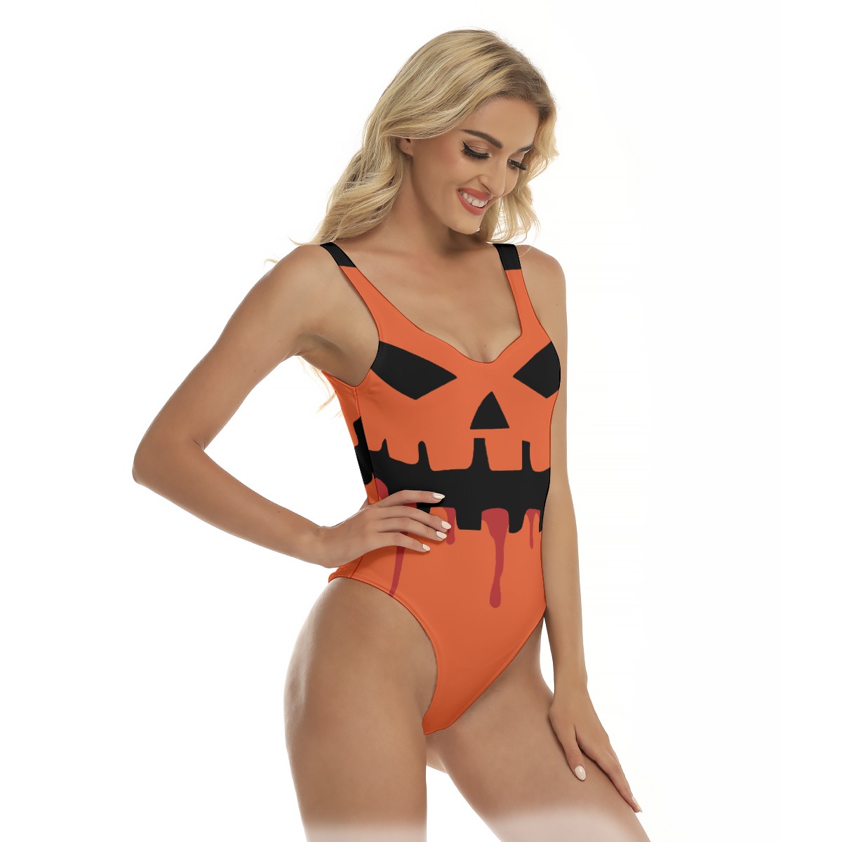 Costume Scary Pumpkin Swimsuit