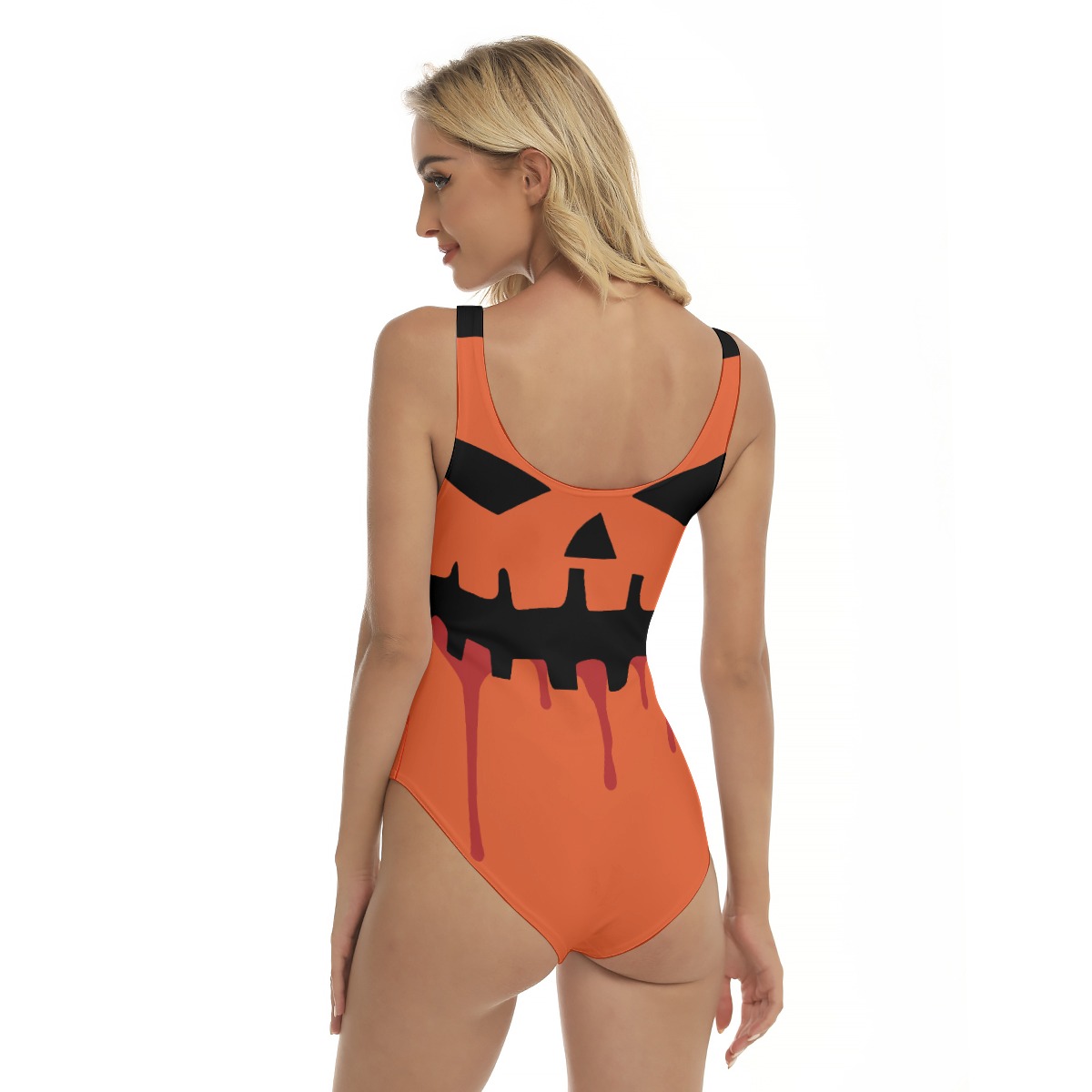 Costume Scary Pumpkin Swimsuit