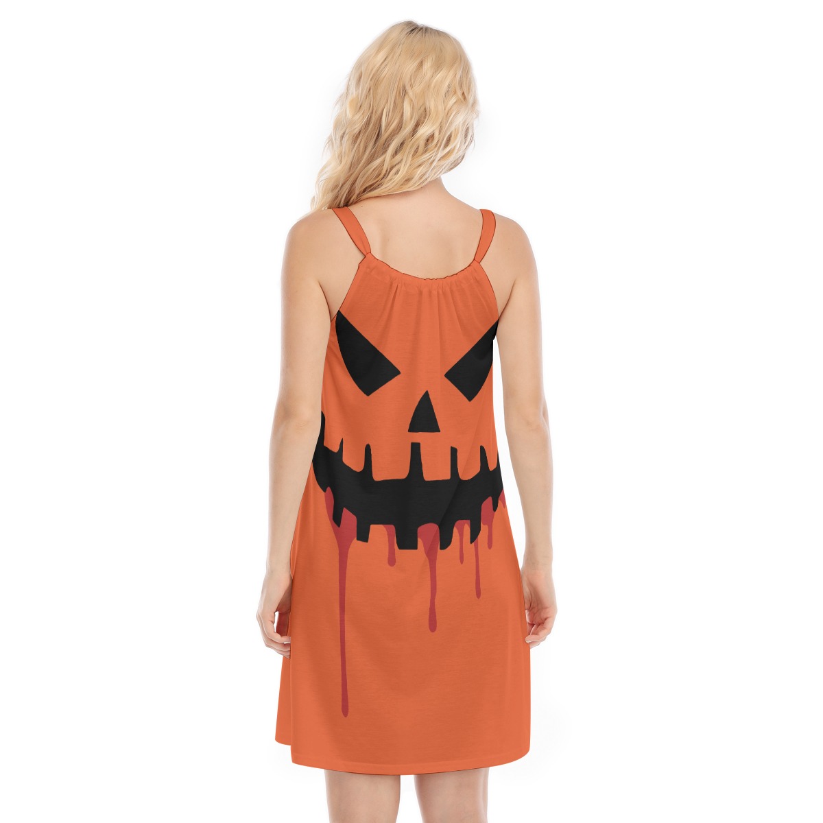Jack o' Lantern Costume Cami Dress