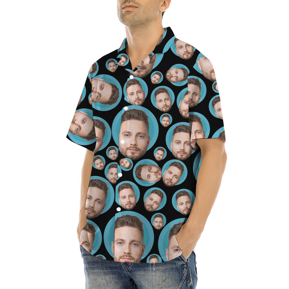 Custom Multiple Faces Hawaiian Shirt