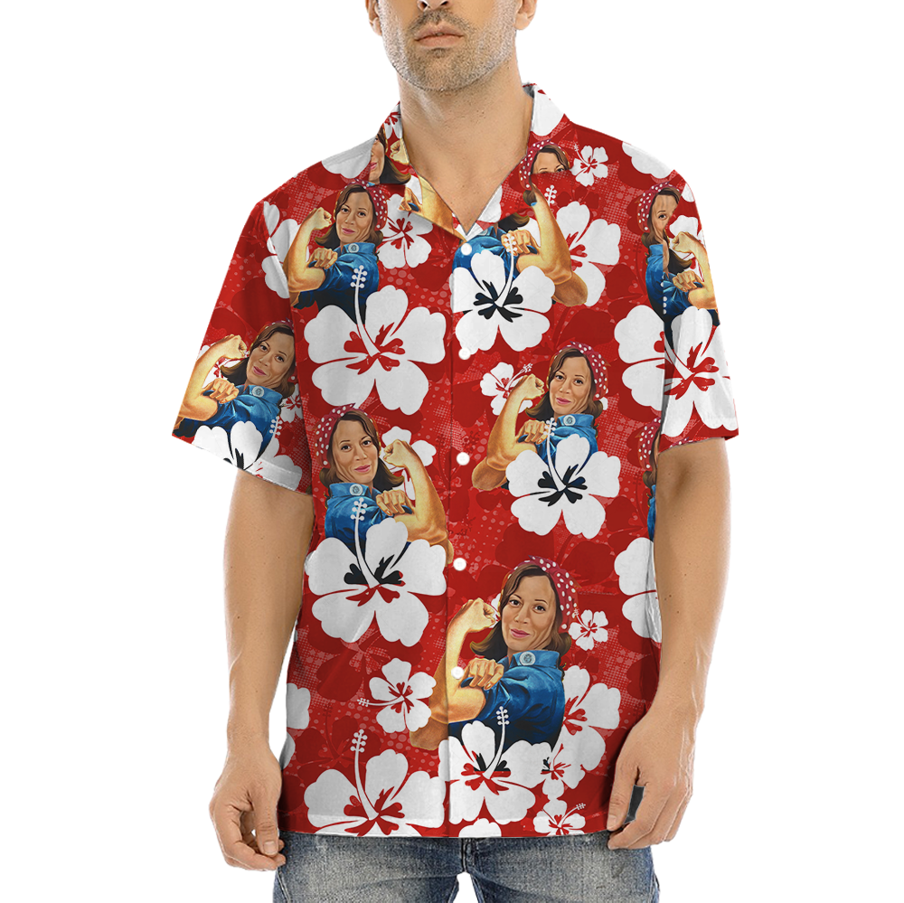Yes We Kam Kamala Harris 2024 Hawaiian Shirt - variant image 1
