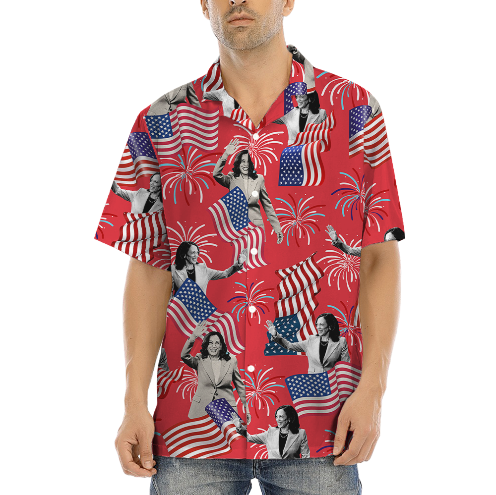 Kamala Haris Hawaiian Shirt - variant image 1