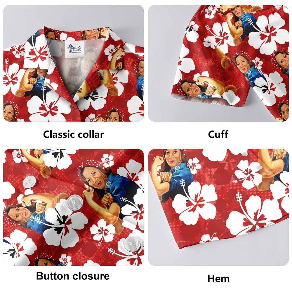Yes We Kam Kamala Harris 2024 Hawaiian Shirt