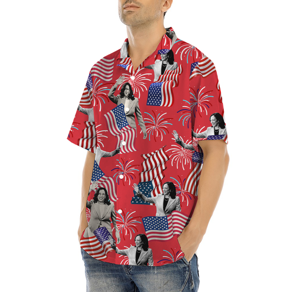 Kamala Haris Hawaiian Shirt