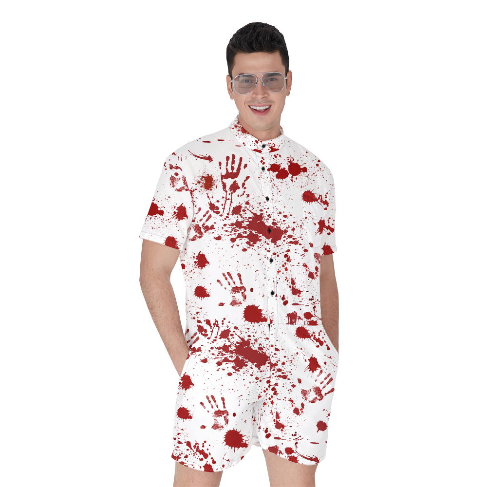 Horror Bloody Costume Men's Romper - variant image 1