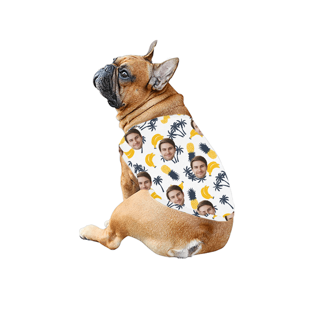 Tropical Fruit Custom Face Matching Family Hawaiian Outfits