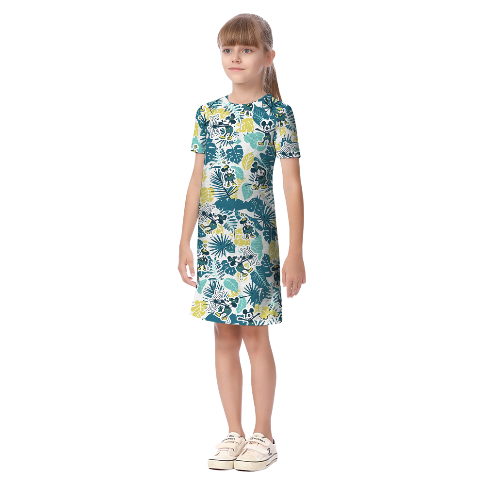 Steamboat Willie Mickey Classic Matching Hawaiian Outfits For Family