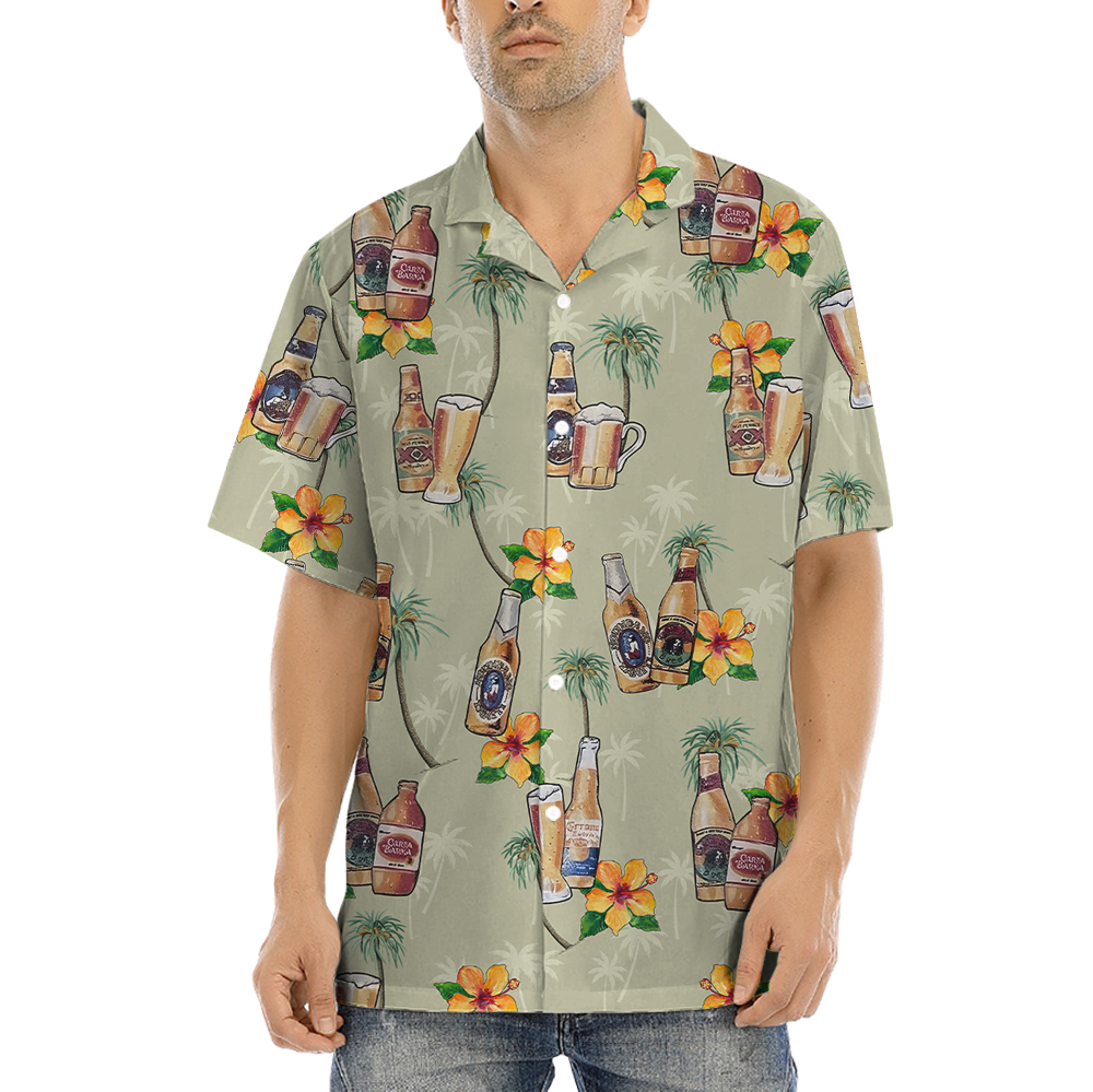 Classic Style Beer Hawaiian Shirt - variant image 1