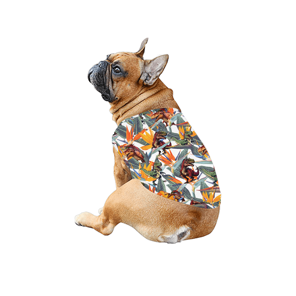 T-Rex Tropical Matching Hawaiian Outfits For Family