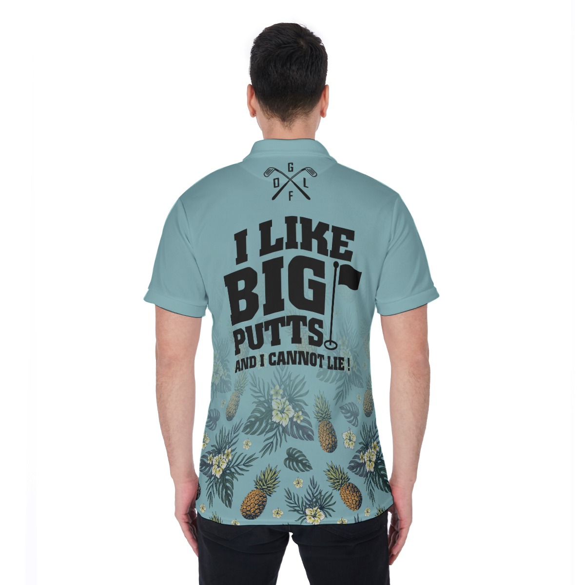 I Like Big Putts Funny Golf Polo Shirt