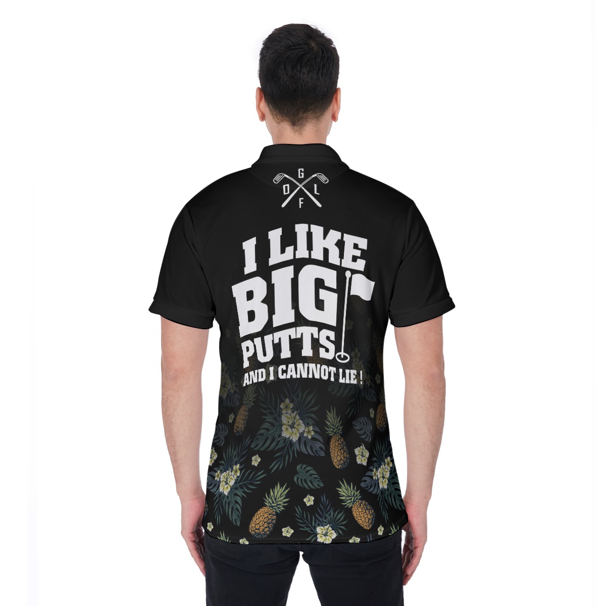 I Like Big Putts Funny Golf Polo Shirt