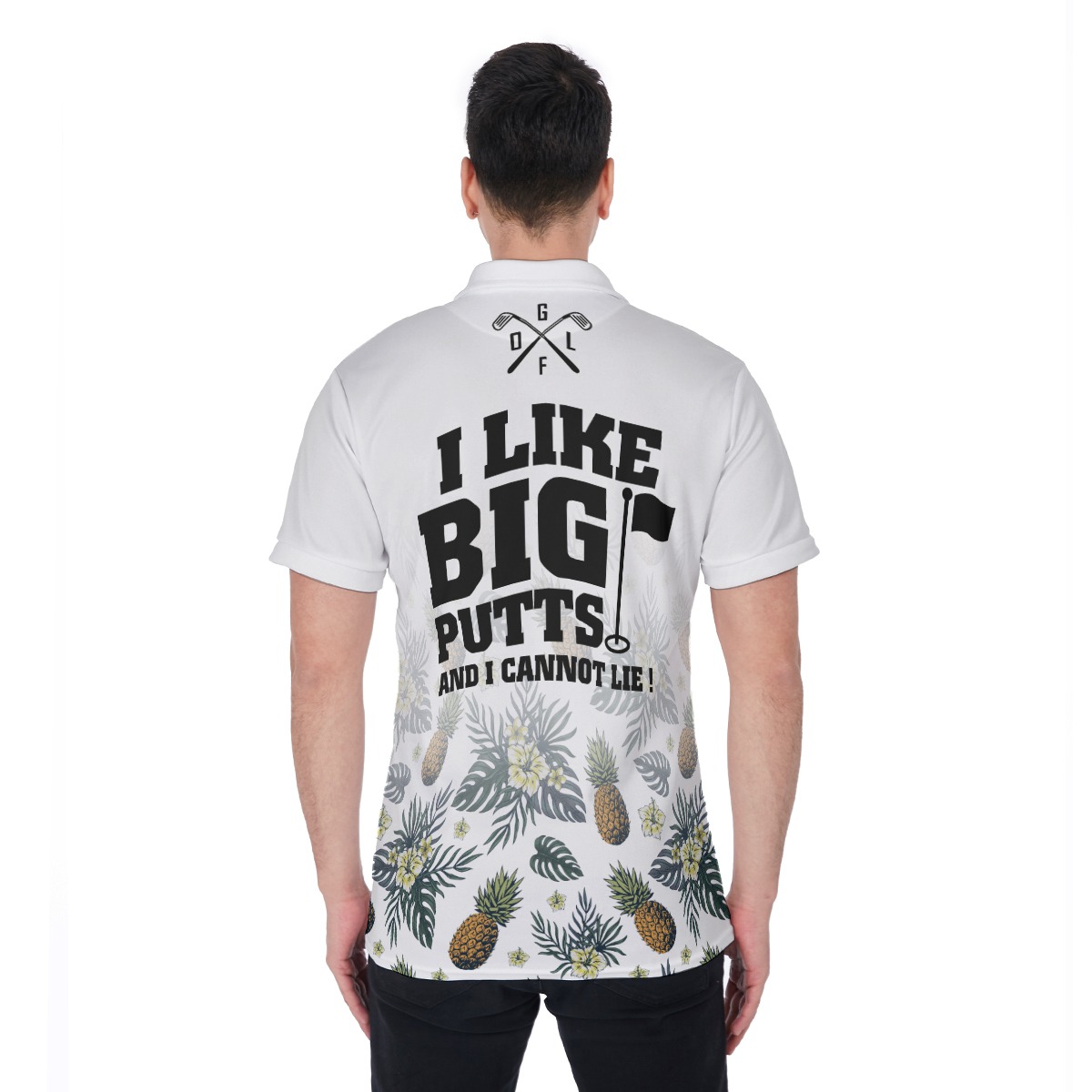 I Like Big Putts Funny Golf Polo Shirt