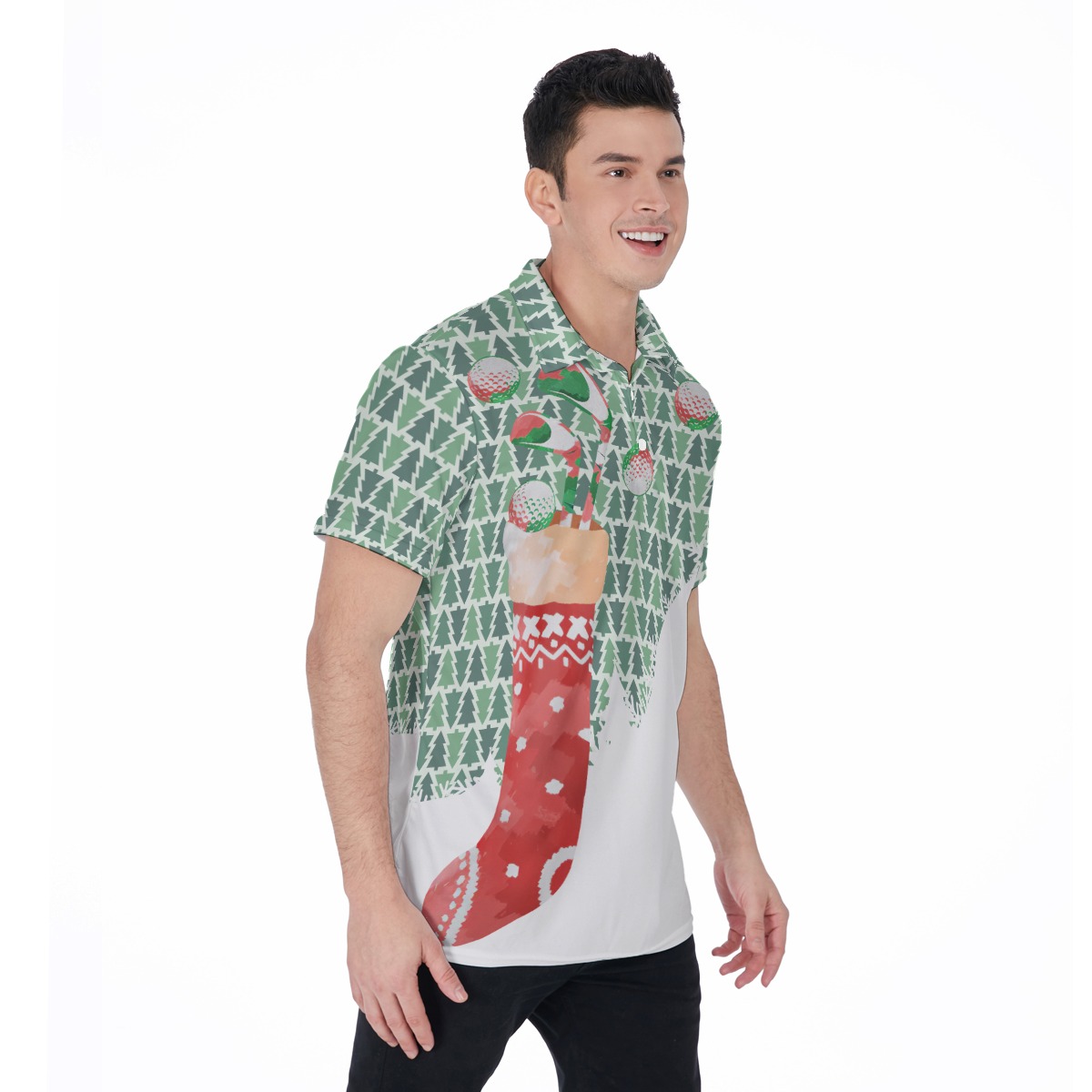 Christmas Golf Polo Shirt