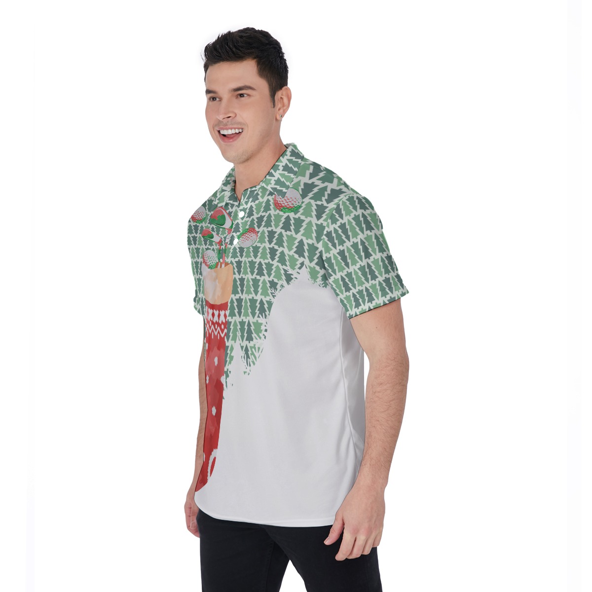 Christmas Golf Polo Shirt