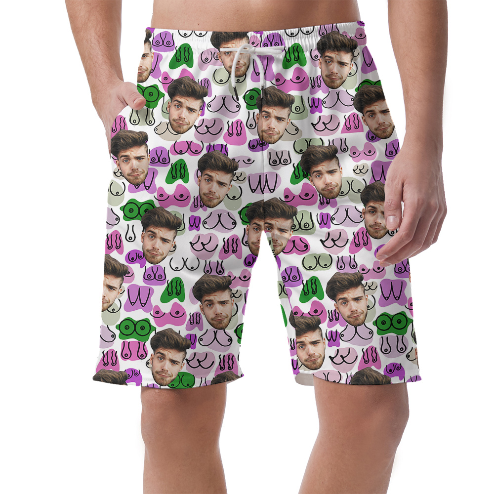 Custom Men Booty Hawaiian Short for Men - variant image 1