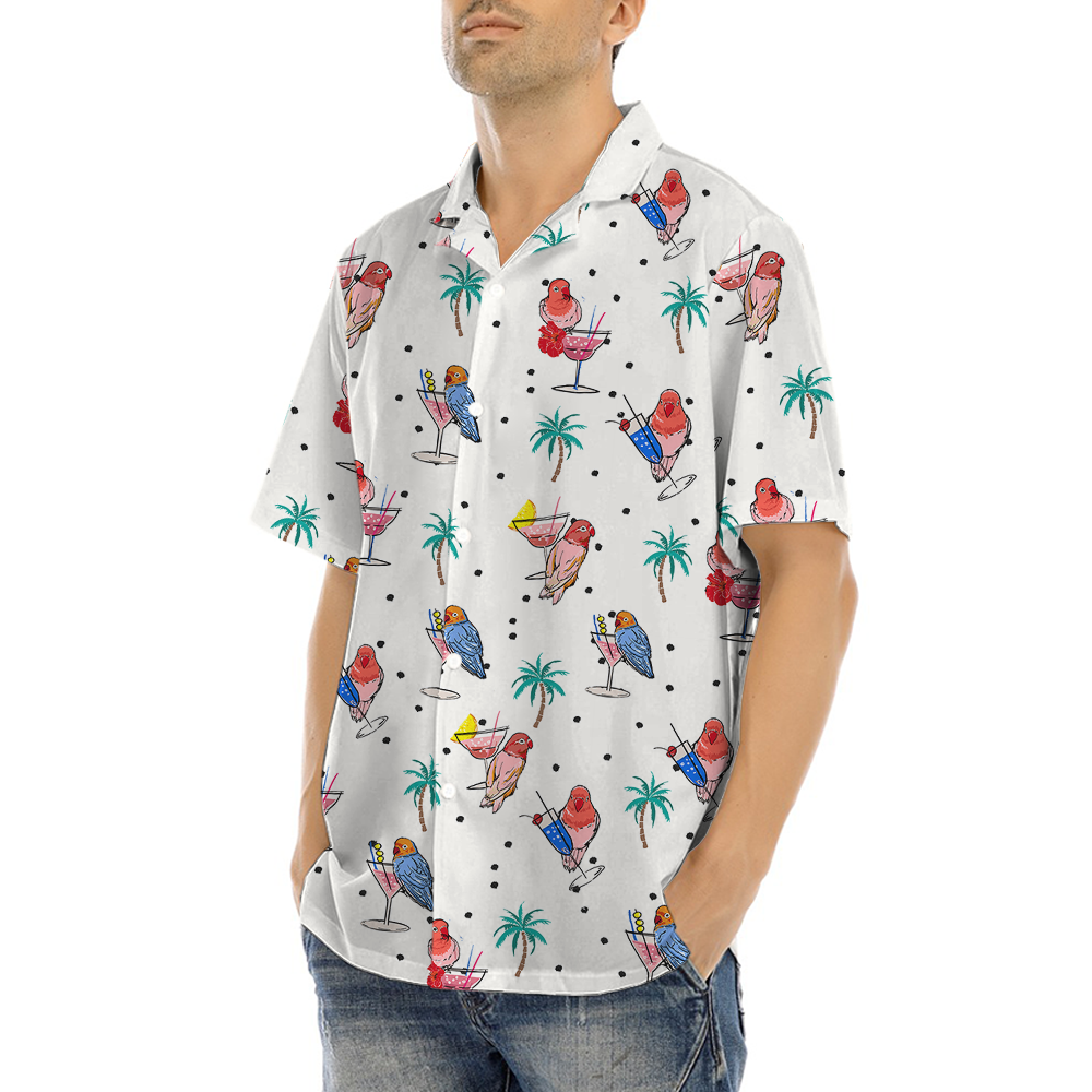 Parrot Cocktails Hawaiian Shirt