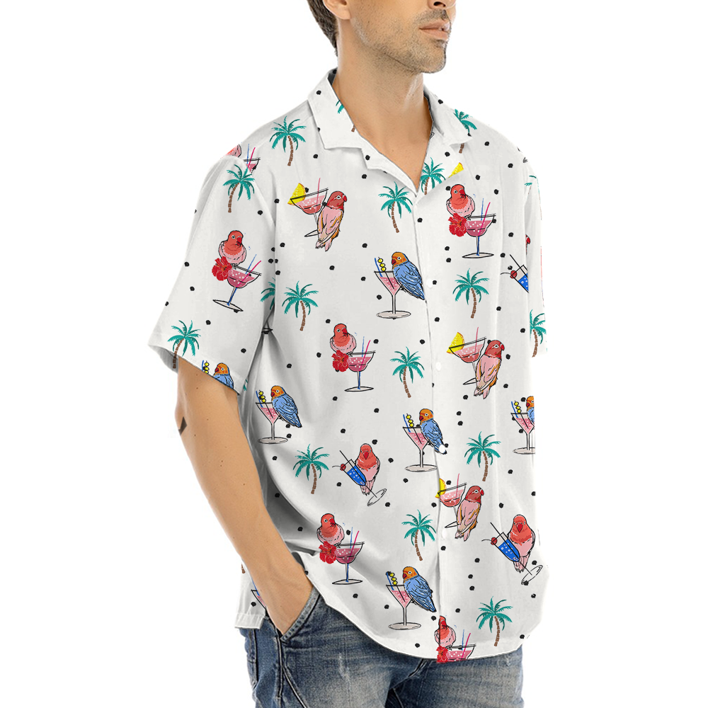Parrot Cocktails Hawaiian Shirt