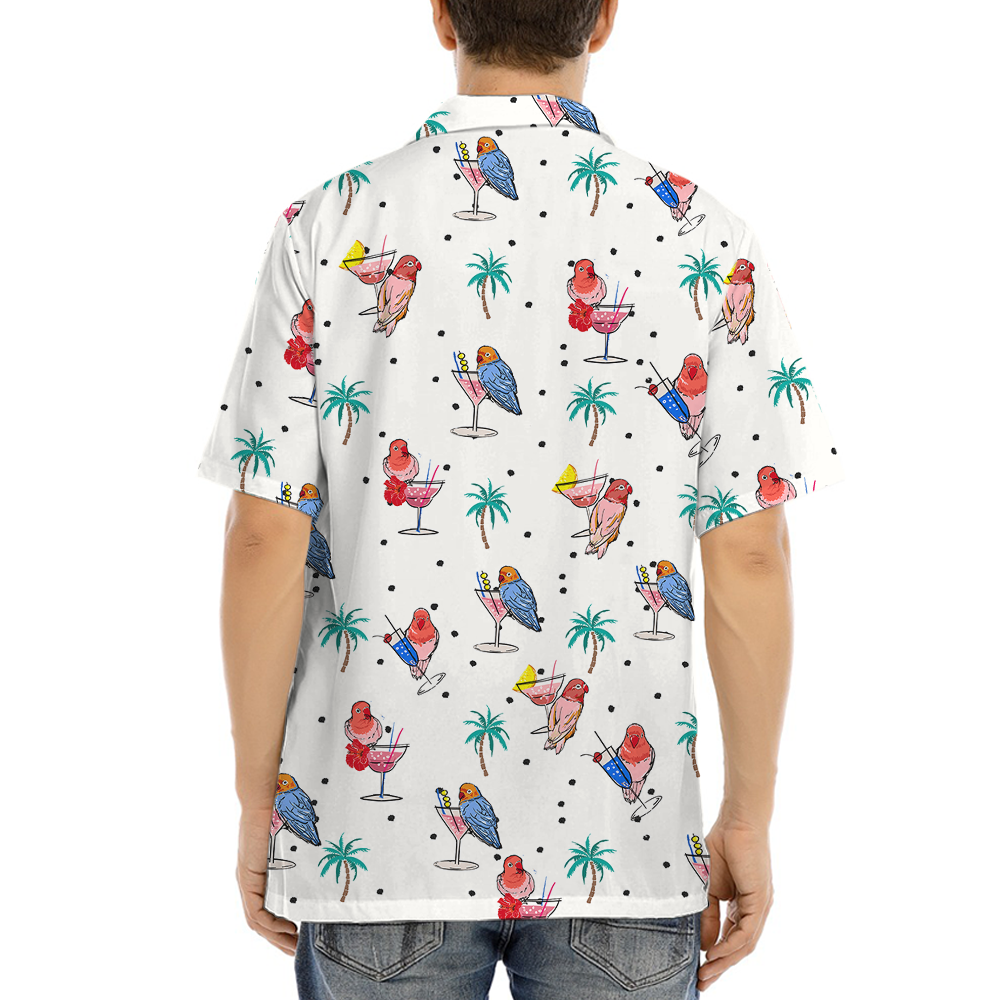 Parrot Cocktails Hawaiian Shirt
