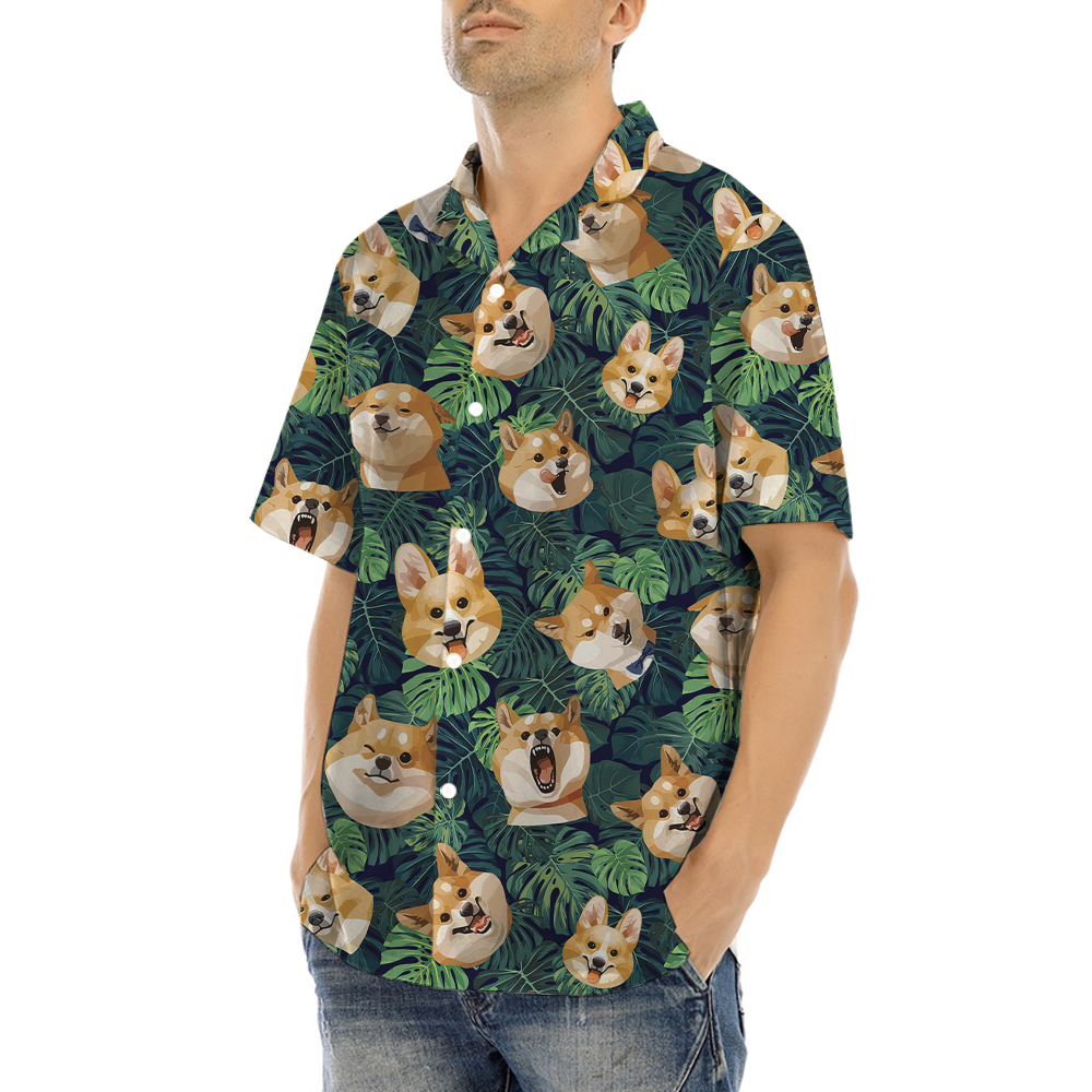 Cute Cori Tropical Hawaiian Shirt